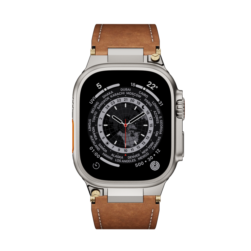 Deployment Buckle Leather Band