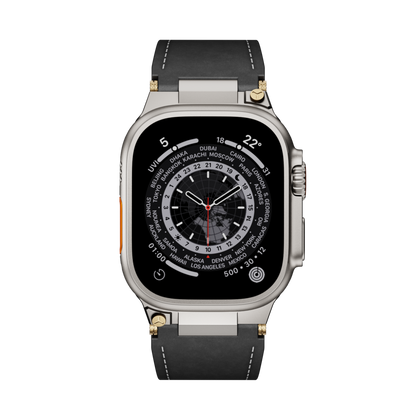 Deployment Buckle Leather Band