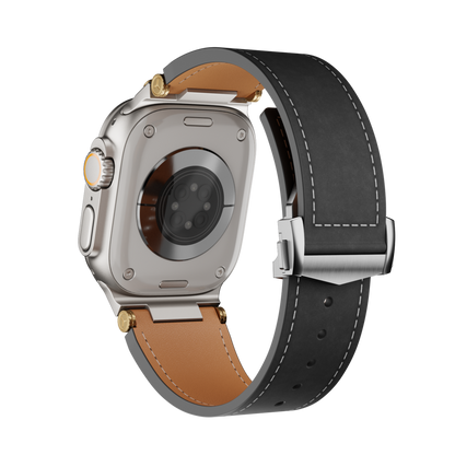 Deployment Buckle Leather Band