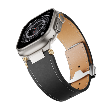 Deployment Buckle Leather Band