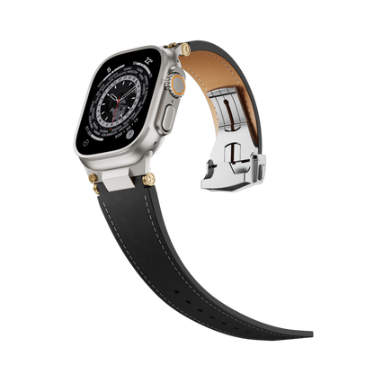 Deployment Buckle Leather Band