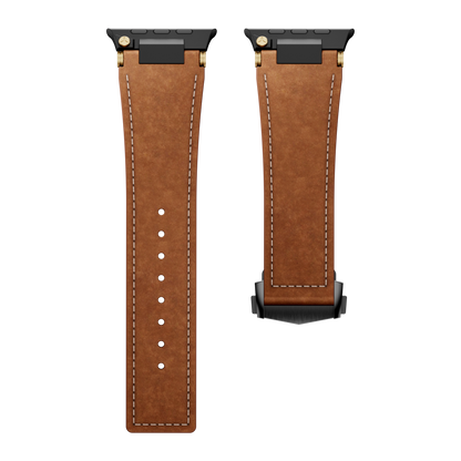 Deployment Buckle Leather Band