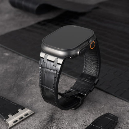 Bamboo Leather Deployment Strap | AP-Inspired