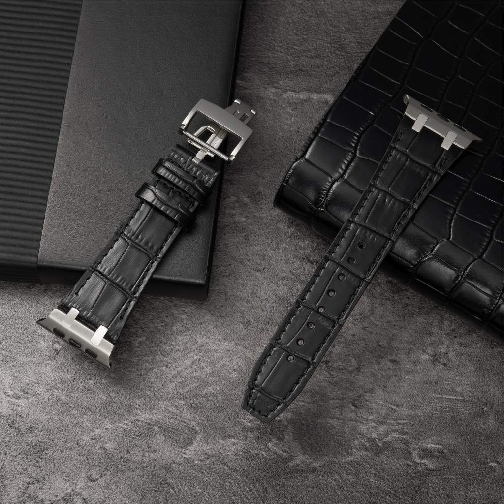 Bamboo Leather Deployment Strap | AP-Inspired