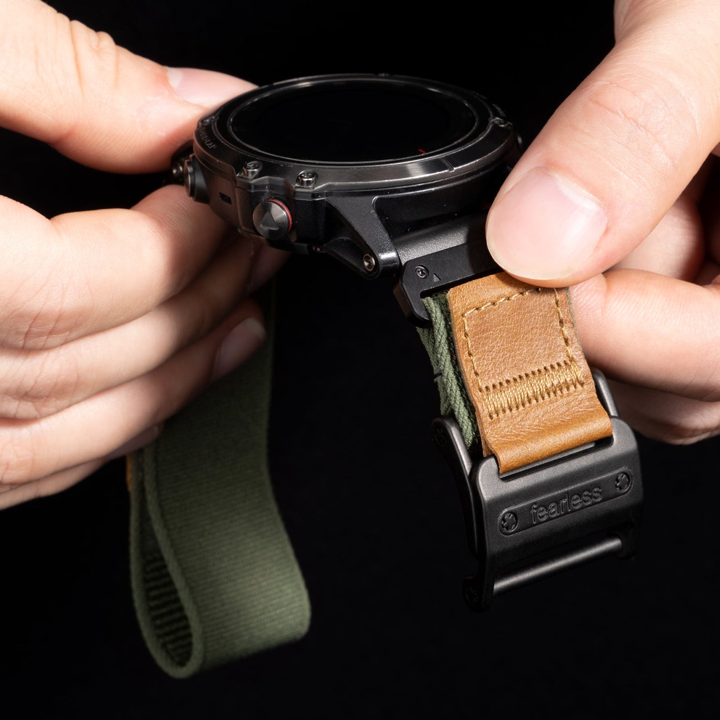 Garmin QuickFit Fearless 2.0 Magnetic Nylon Band