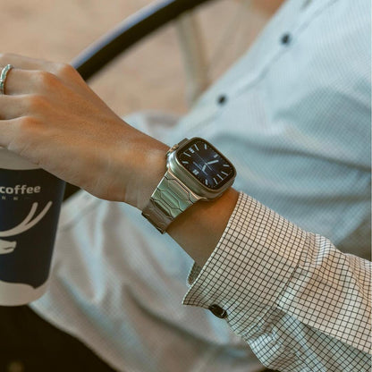 Luxe Stainless Steel Band For Apple Watch