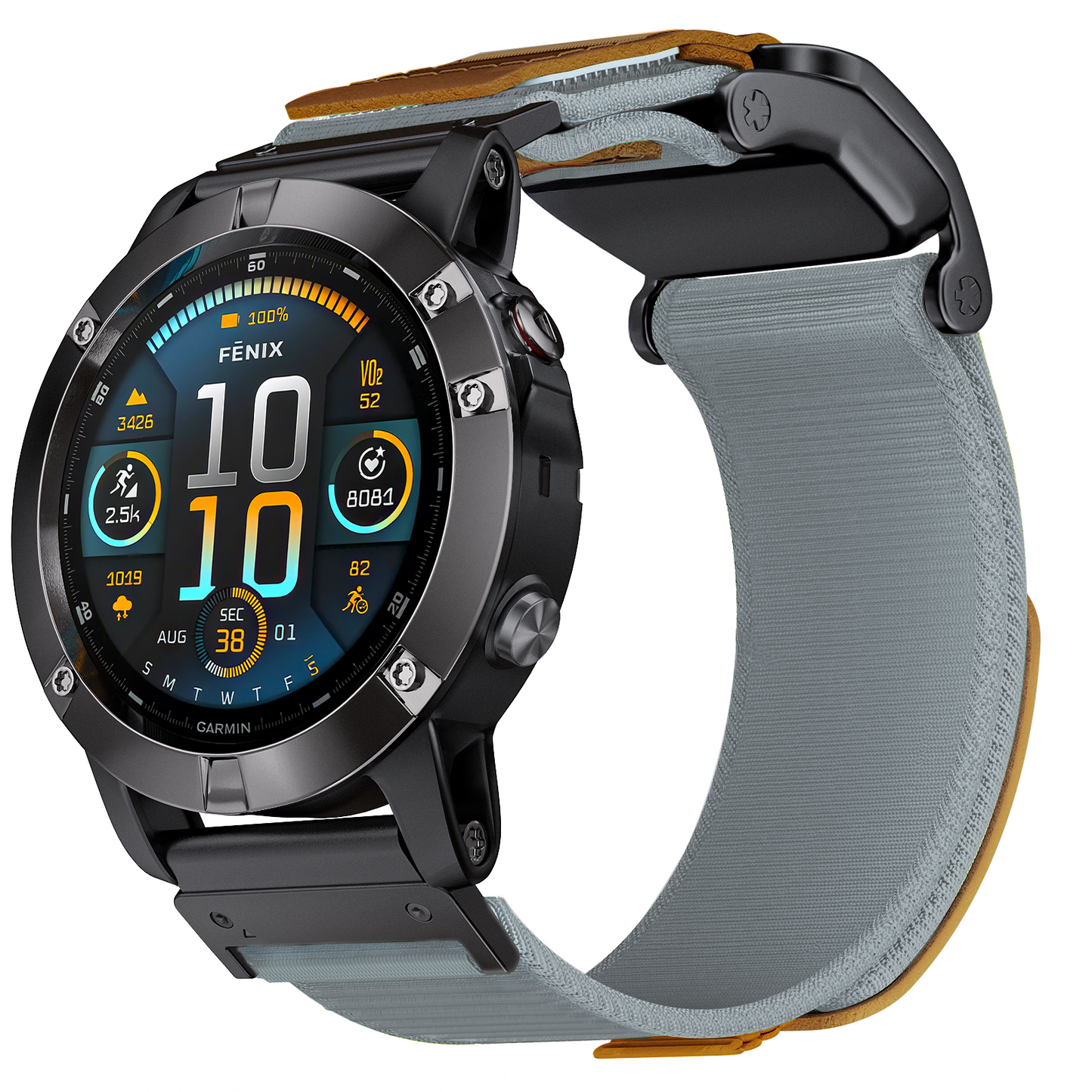 Garmin QuickFit Fearless 2.0 Magnetic Nylon Band