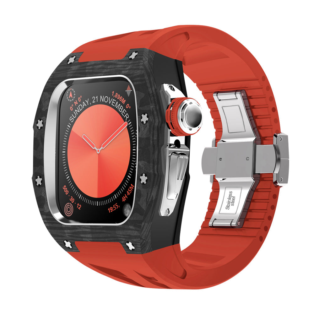 RM7013 Carbon Fiber Case Retrofit Kit For Apple Watch