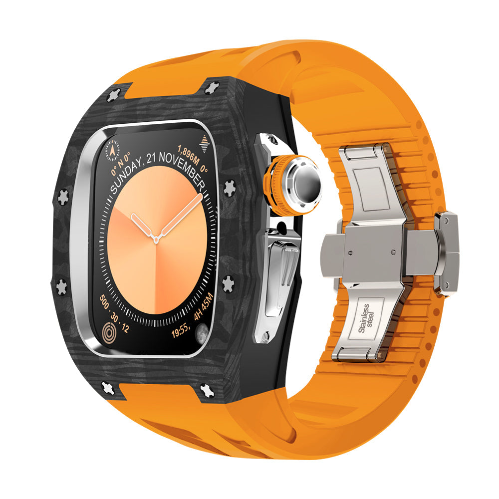 RM7013 Carbon Fiber Case Retrofit Kit For Apple Watch