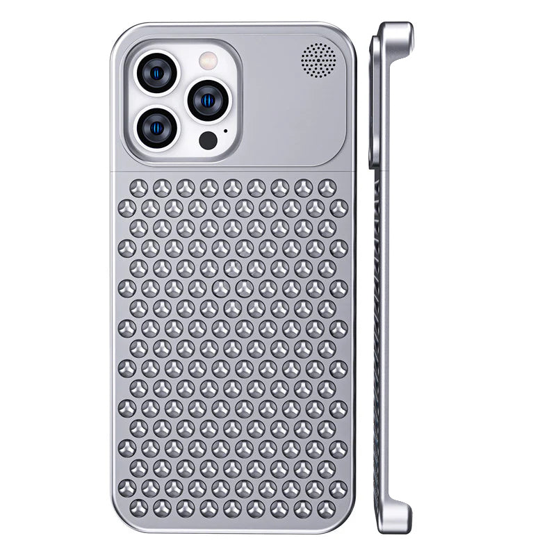 Titanium Aluminum Alloy Magnetic Case For iPhone