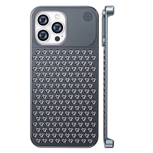 Titanium Aluminum Alloy Magnetic Case For iPhone