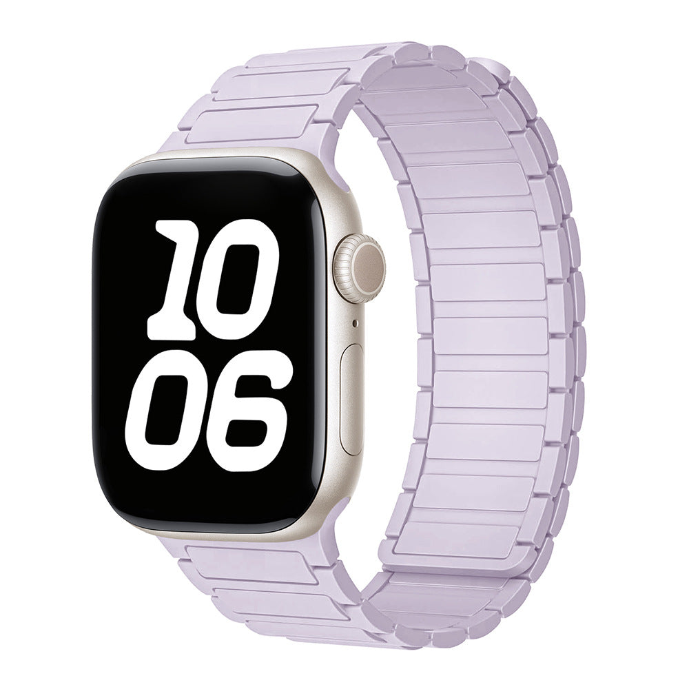 Silicone Magnetic Loop Band For Apple Watch