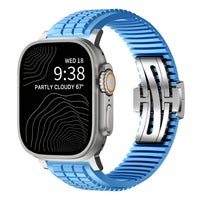 Turquoise Band-Silver Buckle